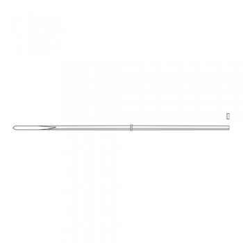 Kirschner Wire Drill Trocar Pointed - Round End Stainless Steel, 10 cm - 4" Diameter 2.2 mm Ø